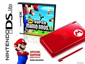 【中古】（非常に良い）Nintendo DS Lite Limited Edition Red Mario with New Super Mario Bros. by Nintendo [並行輸入品]
