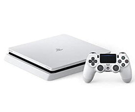 【中古】PlayStation 4 グレイシャー・ホワイト 500GB (CUH-2100AB02) （メーカー生産終了）
