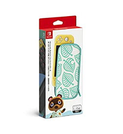 【中古】Nintendo Switch Liteキャリングケース あつまれ どうぶつの森エディション ~たぬきアロハ柄~(画面保護シート付き)