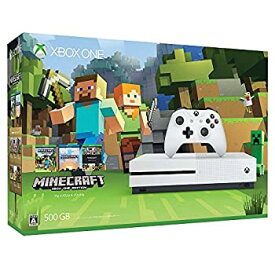 中古 【中古】Xbox One S 500GB Ultra HD ブルーレイ対応プレイヤー Minecraft 同梱版 (ZQ9-00068)