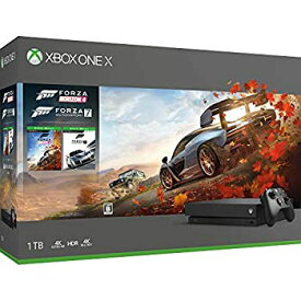中古 【中古】Xbox One X Forza Horizon 4/Forza Motorsport 7 同梱版 (CYV-00062)