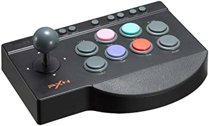 楽天市場 中古 アーケード コントローラー アケコン Pxn 00 ジョイスティック 格闘ゲーム For Ps4 Ps3 Xbox One Nintendo Switch Pc 対応 Turbo機能 Macro機 オマツリライフ別館