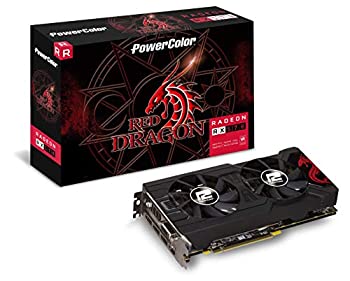 （非常に良い）AXRX 570 4GBD5-3DHD OC [Red Dragon Radeon RX 570 4GB GDDR5]