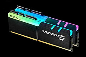 【中古】「非常に良い」G.skill DDR4 Trident Z RGB For AMD F4-3200C16D-16GTZRX (DDR4-3200 8GBx2)