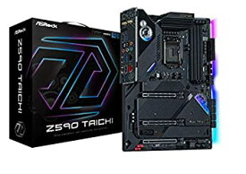 【中古】（非常に良い）ASRock マザーボード Z590 Taichi Intel 10世代 ・ 11世代 CPU (LGA1200) 対応 Z590 チップセット ATX マザーボード