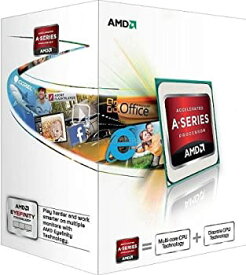 【中古】AMD A-Series A10 5700 ソケットFM2 TDP 65W 3.4GHz×4 GPU HD7660D AD5700OKHJBOX