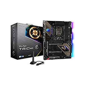 【中古】（非常に良い）ASRock マザーボード Z490 Taichi Intel 10世代 CPU (LGA1200) 対応 Z490 チップセット ATX マザーボード