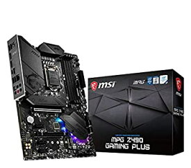 【中古】MSI MPG Z490 GAMING PLUS マザーボード ATX [Intel Z490チップセット搭載] MB4954