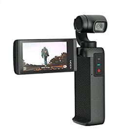 【中古】 MOZA ジンバルカメラ MOIN Camera 3軸手振れ補正 2.45インチ大型モニター搭載 120&deg;超広角レンズ 4K/60P スローモーション撮影 MPC01 国内サ