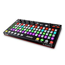 【中古】「未使用品」Akai Professional FL Studio用 64パッド USB MIDIコントローラー/RGBクリップ/ドラムパッドマトリックス Fire【コントローラーのみ/付属ソフト