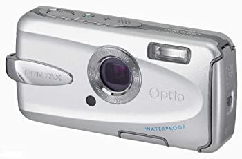 【中古】（非常に良い）PENTAX 防水デジタルカメラ Optio (オプティオ) W30 シルバー OPTIOW30S