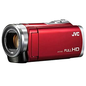 【中古】JVCKENWOOD JVC EVERIO ビデオカメラ GZ-E320 内蔵メモリー8GB ローズレッド GZ-E320-R