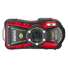【中古】PENTAX 防水デジタルカメラ PENTAX WG-10 レッド 1cmマクロ マクロスタンド付属 PENTAX WG-10RD 12653