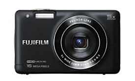 【中古】Fuji FinePix JX650 Camera - Black (16MP%カンマ% 5x Zoom%カンマ% 720p HD%カンマ% 26mm Wide Lens) 2.7 inch LCD Screen