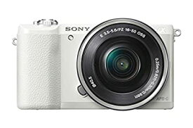 【中古】（非常に良い）Sony - Alpha A5100 Mirrorless Camera [with 16-50mm Retractable Lens] Wi-Fi and NFC Enabled%カンマ% International version - No Warranty (Br