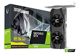 【中古】ZOTAC ゾタック GAMING GeForce GTX 1650 LP グラフィックスボード VD7014 ZT-T16500H-10L