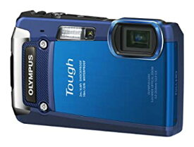 【中古】（非常に良い）OLYMPUS デジタルカメラ TG-820 ブルー 10m防水 2m耐落下衝撃 -10℃耐低温 耐荷重100kg 1200万画素 裏面照射型CMOS 光学5倍ズーム DUAL IS ハイ