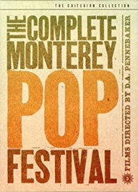 【中古】（非常に良い）The Criterion Collection: Complete Monterey Pop Festival [DVD] [Import]