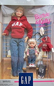 【中古】（非常に良い）Barbie & Kelly GAP Giftset Special Edition 2 Dolls (1997)
