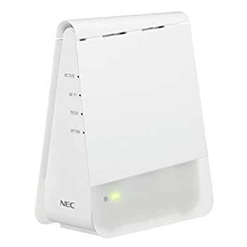 【中古】NEC WiFi メッシュルーター 単体（ルーター本体にも中継機になる）Wi-Fi6 (11ax) / AX1800 無線LAN Atermシリーズ (5GHz帯 / 2.4GHz帯) AM-AX180