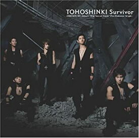 【中古】（非常に良い）Survivor ~090325 4th Album The Secret Code Pre-Release Single~(DVD付)（初回限定生産盤）