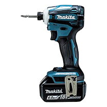 楽天市場】マキタ インパクトドライバTD172(18V)青 トルク180Nm 6.0Ah 