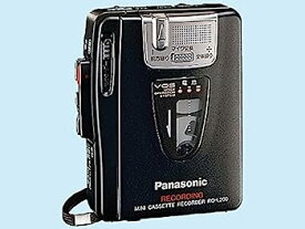 【中古】Panasonic Mini Cassette Recorder RQ-L200-K