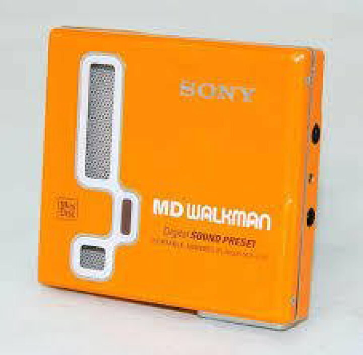 楽天市場】【中古】SONY ソニー MZ-E77 （オレンジ） ポータブルMD 