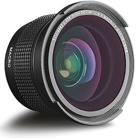 【中古】Canon,Nikon,Sony A/キャノン,ニコン,ソニー対応コンバージョン魚眼レンズ×0.35