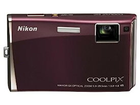 【中古】Nikon デジタルカメラ COOLPIX (クールピクス) S60 ボルドーワインレッド COOLPIXS60BRD