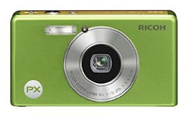 【中古】（非常に良い）RICOH 防水デジタルカメラ PX ライムグリーン PXLG