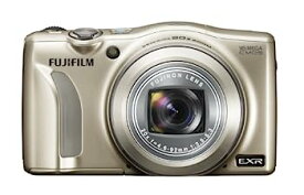 【中古】（非常に良い）FUJIFILM デジタルカメラ FinePix F800EXR 光学20倍 シャンパンゴールド F FX-F800EXR G
