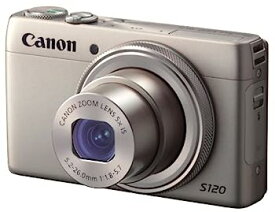 【中古】（非常に良い）Canon デジタルカメラ PowerShot S120(シルバー) F値1.8 広角24mm 光学5倍ズーム PSS120(SL)