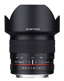 【中古】Samyang 10mm F2.8 ED AS NCS CS 超広角固定レンズ Fuji Xマウントデジタルカメラ用 (SY10M-FX)