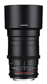 【中古】Samyang SYDS135M-N VDSLR II 135mm f/2.2-22 望遠プライムレンズ Nikon Fマウントデジタル一眼レフカメラ用