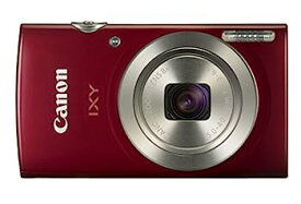 【中古】（非常に良い）Canon デジタルカメラ IXY 180 レッド 光学8倍ズーム IXY180RE