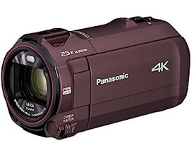 【中古】（非常に良い）パナソニック 4K ビデオカメラ VX992M 64GB 光学20倍ズーム カカオブラウン HC-VX992M-T