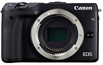 （非常に良い）Canon ミラーレス一眼カメラ EOS M3 ボディ(ブラック) EOSM3BK-BODY