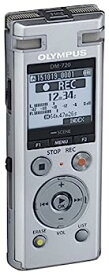 【中古】OLYMPUS ICレコーダー VoiceTrek 4GB MicroSD対応 DM-720 シルバー DM-720 SLV