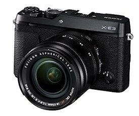 【中古】（非常に良い）FUJIFILM ミラーレス一眼カメラ X-E3レンズキットブラック X-E3LK-B