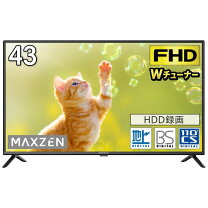 楽天市場】MAXZEN 43型 Googleテレビ MVU43CH06の通販