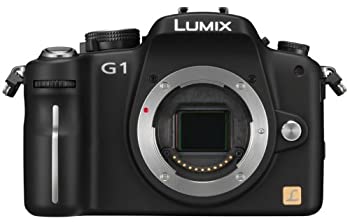 【中古】パナソニック デジタル一眼カメラ LUMIX (ルミックス) G1 ボディ コンフォートブラック DMC-G1-K デジタル一眼レフカメラ