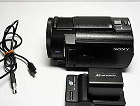 【中古】SONY 4Kビデオカメラ Handycam FDR-AX30 ブラック 光学10倍 FDR-AX30-B