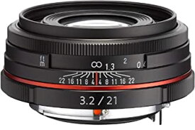 【中古】（非常に良い）PENTAX Limited lens-thin wide-angle single focus lens HD PENTAX-DA21mmF3.2AL Limited Black K mount APS-C size 21410 [並行輸入品]