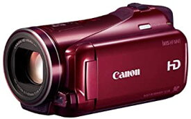 【中古】（非常に良い）Canon デジタルビデオカメラ iVIS HF M41 レッド IVISHFM41RD 光学10倍 光学式手ブレ補正 内蔵メモリー32GB