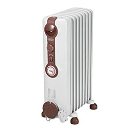 【中古】「非常に良い」DeLonghi デロンギ オイルヒーター [ ホワイト+ブラウン / JR0812 ]