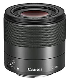 【中古】Canon キヤノン 単焦点レンズ EF-M32mm F1.4 STM ミラーレス一眼対応 ブラック 全長56.5mm EF-M3214STM