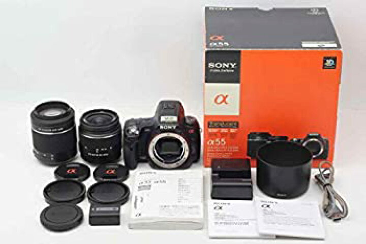 楽天市場】【中古】ソニー SONY デジタル一眼レフ α55(ダブルズーム 