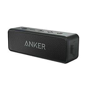 【中古】【改善版】Anker Soundcore 2 (12W Bluetooth5.0 スピーカー 24時間連続再生)【完全ワイヤレスステレオ対応/強化された低音 / IPX7防水規格 / デ