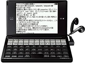 【中古】（非常に良い）SII 電子辞書 PASORAMA ビジネスモデル SR-G6001M コンパクトサイズ 名刺ビューアー 英和大辞典 旅行会話収録